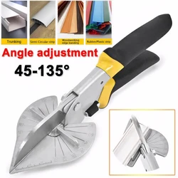 Angle Shear 45-120 Degree Miter Cutter Hand Shear Multifunctional PVC PE Plastic Pipe Scissors For Housework home decor Plumbing