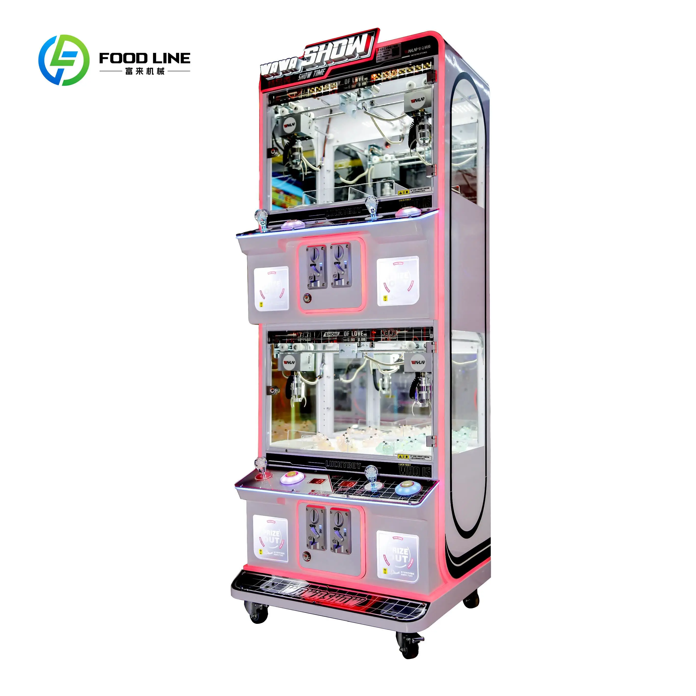 Customized Hot Sale High Quality Toy Crane Machine Claw Crane Machine Coin Pusher Machine Commercial Arcade