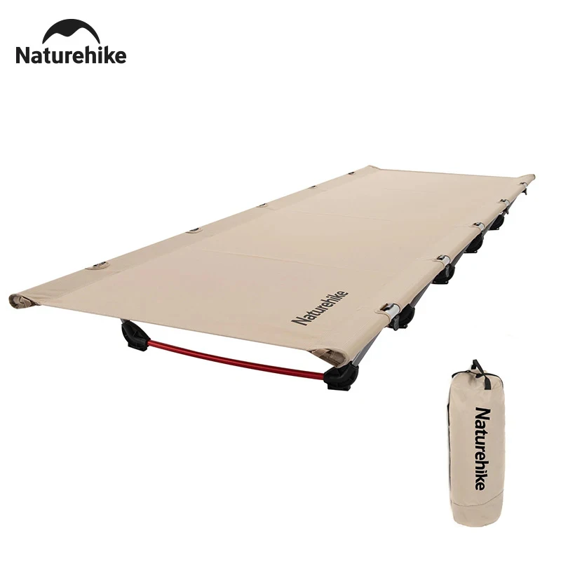 Naturehike Xjc05 Campingbed 1 Persoon Eenvoudig Te Bouwen Opklapbed Draagbaar 150Kg Opklapbaar Bed Buiten Licht Reisbed