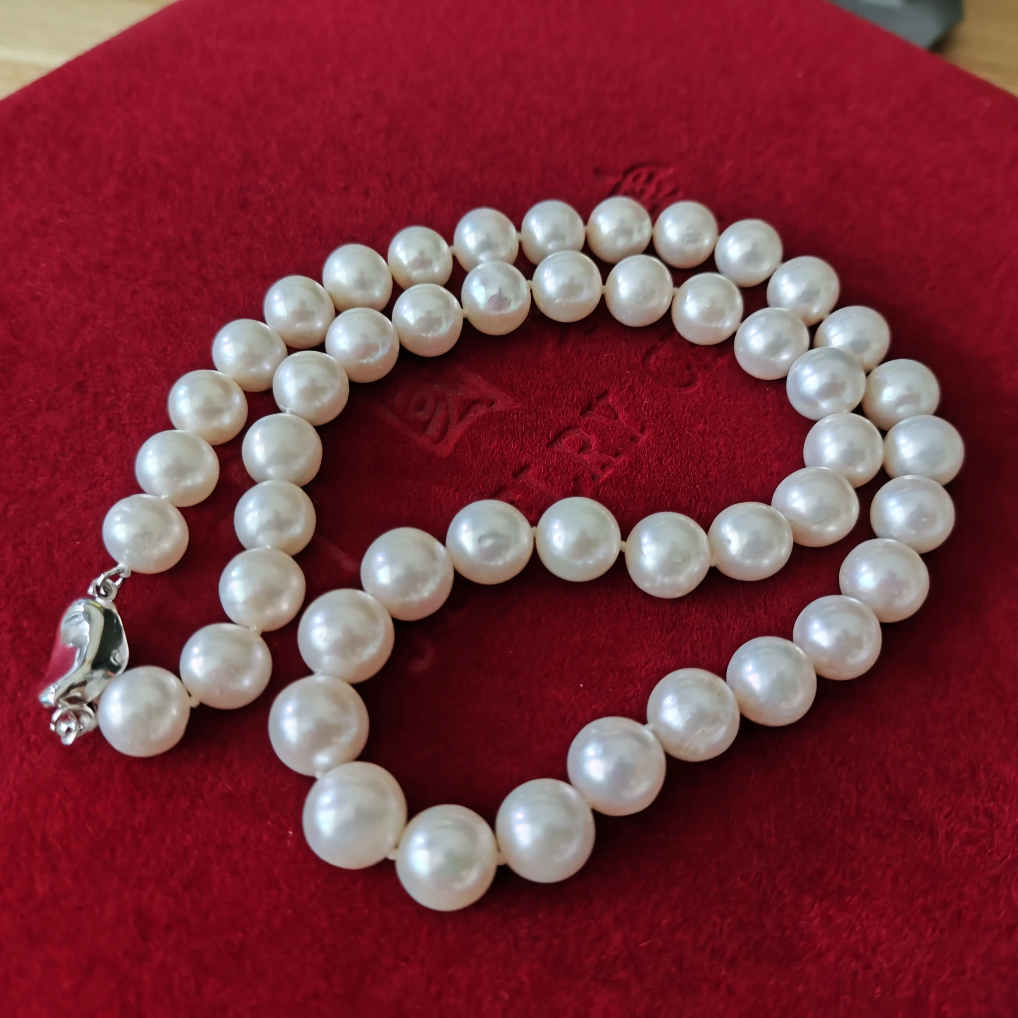 Top Grading AAA Japanese Akoya 11-12mm white Pearl Necklace 18