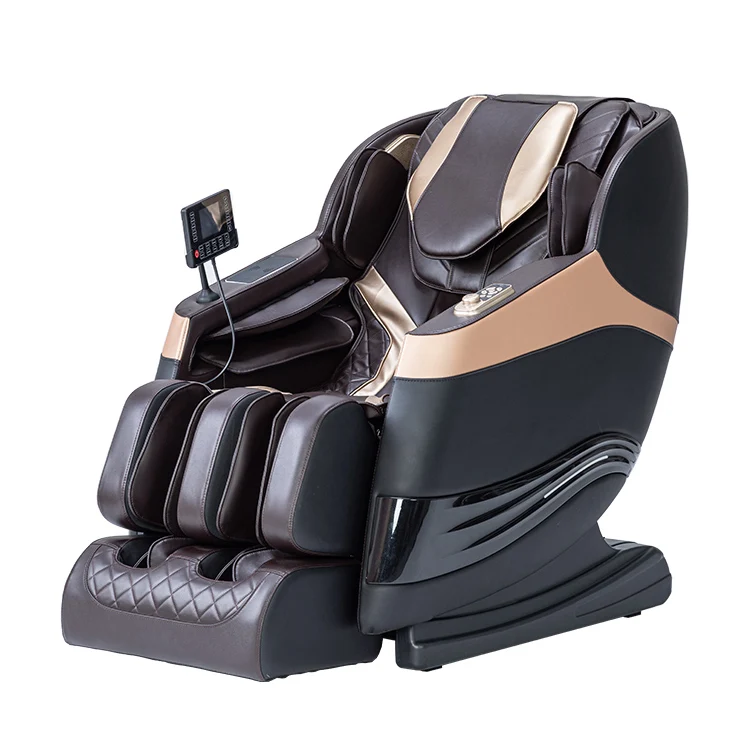 Luxury Modern Portable Shiatsu Massage Chair Musical Function Body Neck Head Leg Foot Massager Home Use Heating Feature Included