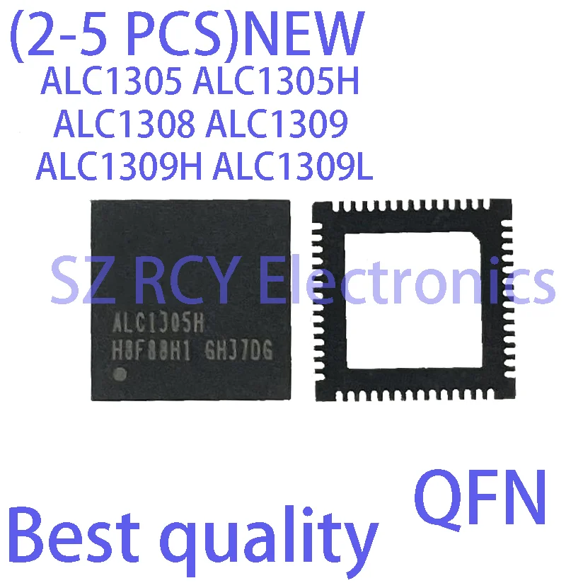 (2-5 PCS)NEW ALC1305 ALC1305H ALC1308 ALC1309  ALC1309H ALC1309L QFN Chipset