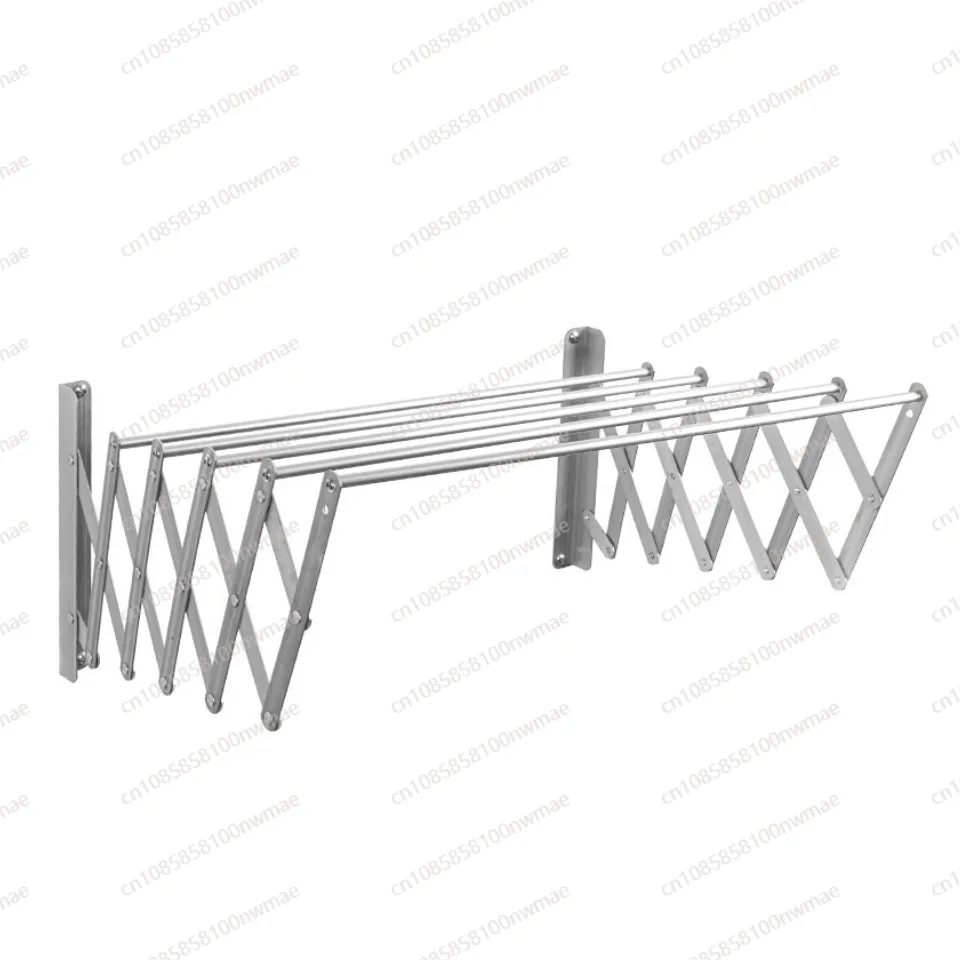 Folding multi-functional drying rack, simple balcony drying, small towel hanger