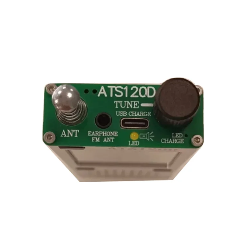 

Smart ATS120D Decoder Board, Radio S14732, Built-In ESP32, Bluetooth, 2.4 Inch Touch Display, FM AM LSB USB3 For SSB Radio