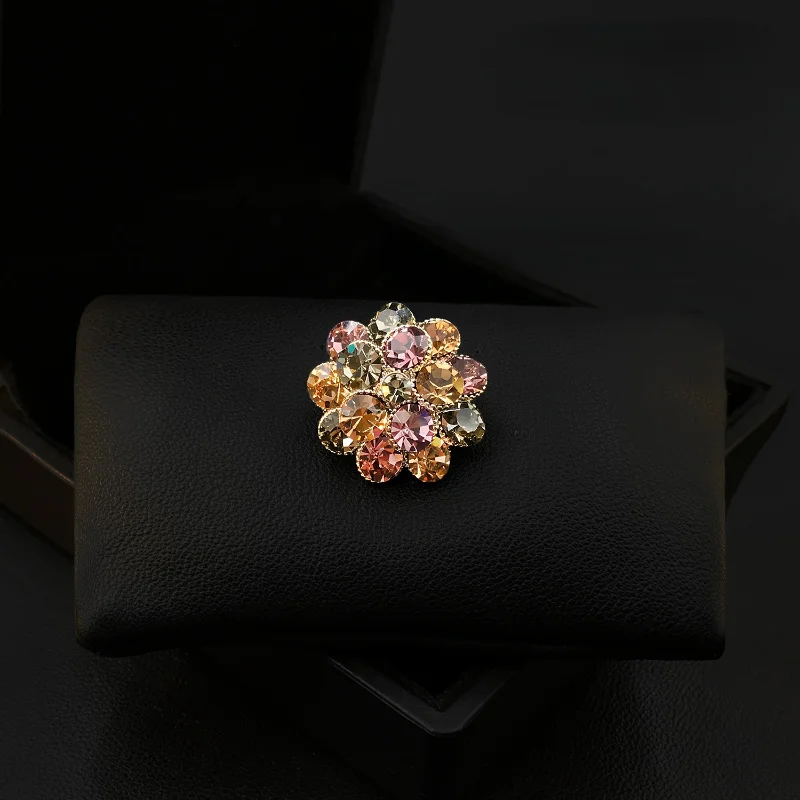 

Unique Design Flower Brooch Women High-Grade Suit Accessories Pin Fixed Clothes Decoration Sweater Corsage Rhinestone Jewelry