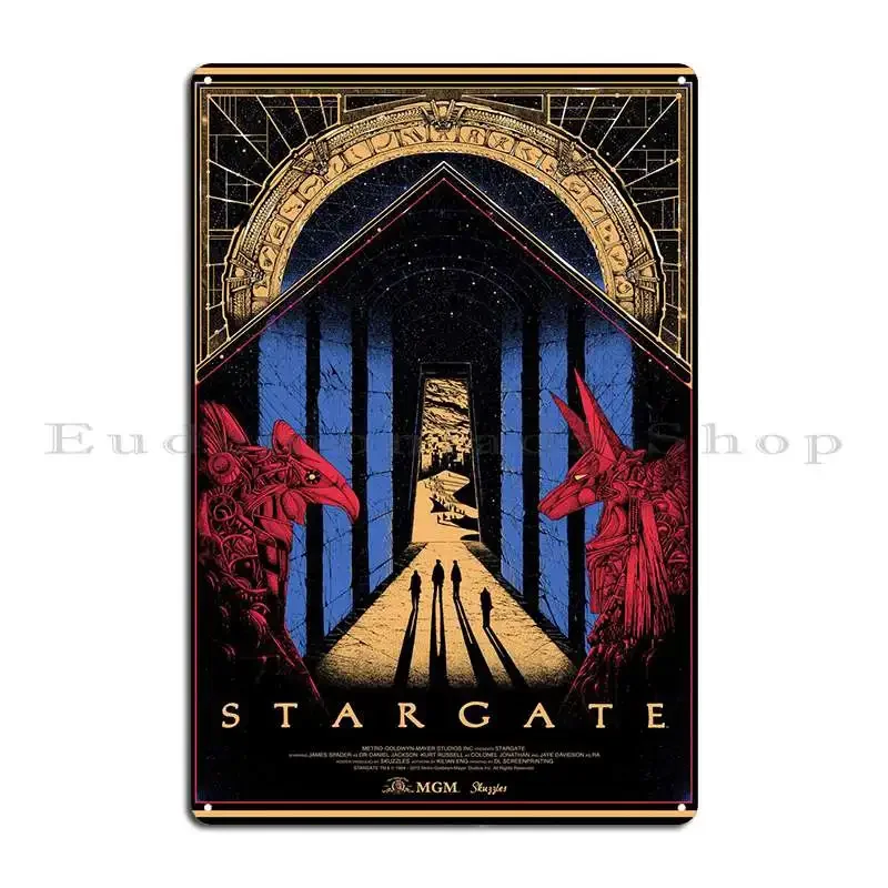 Stargate Alternative Metal Sign Wall Cave Bar Kitchen Kitchen Personalized Tin Sign Poster