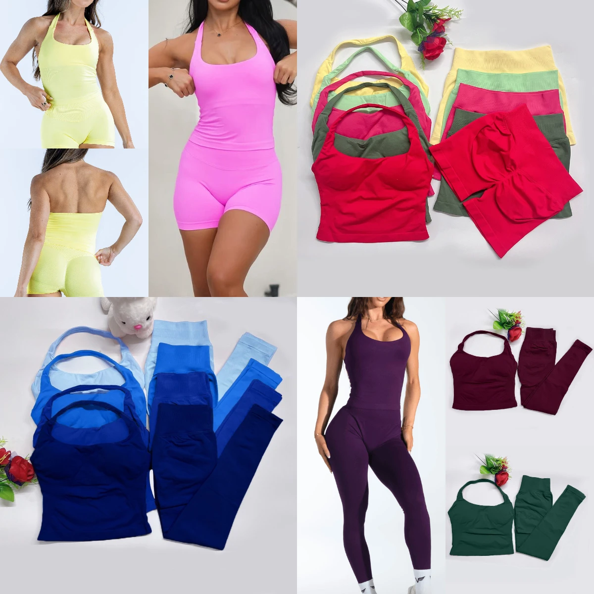 Zweiteilige Yoga-Outfits DF Im – Yoga Fitness Top Bewertung und Preis