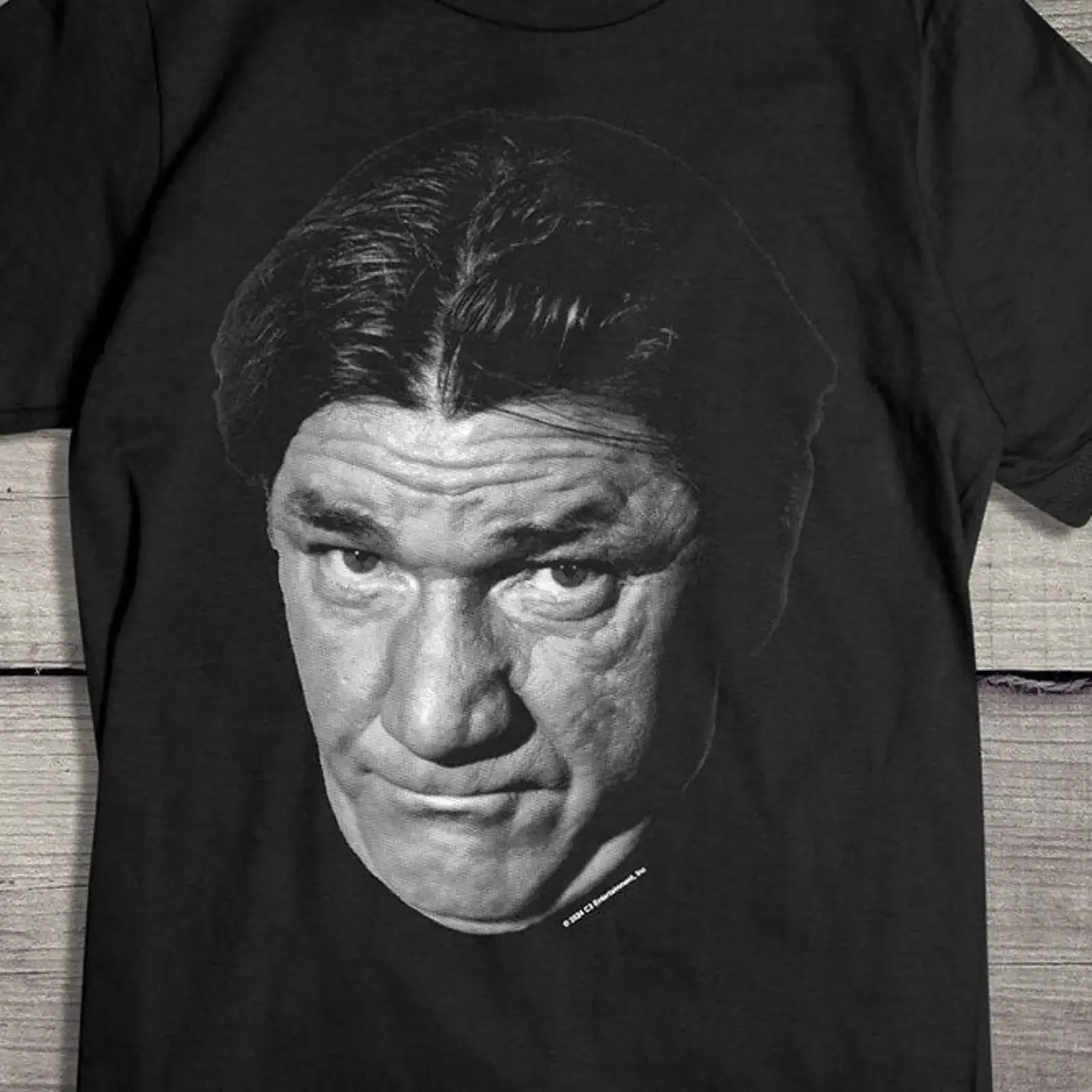 The Three Stooges Shemp T-Shirt im Vintage-Stil, gewaschenes Oberteil für den Alltag, weiche Streetwear-Designerkleidung, lässig, atmungsaktiv, mit Grafik