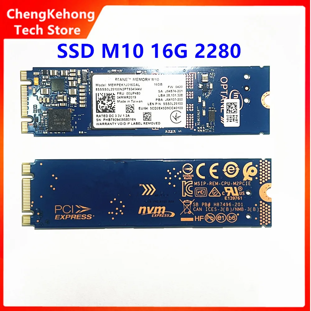 Oryginalny M10 16G 2280 2242 wewnętrzny dysk półprzewodnikowy SSD kompatybilny z laptopem M.2 SSD dla INTEL OPTANE