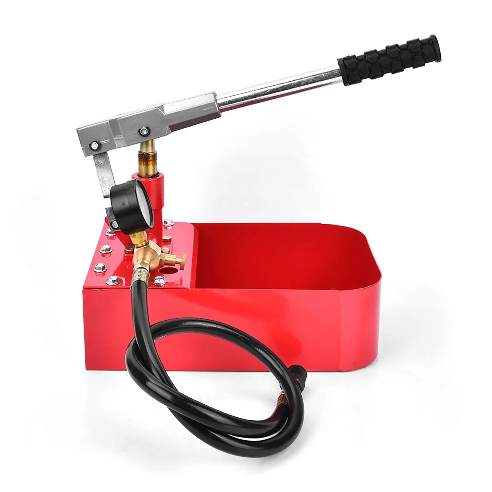 1000PSI Manual Hydraulic Test Pump - 7MPa for pressure Tester for Pipes & Valves - Handheld Tool for Water for pressure