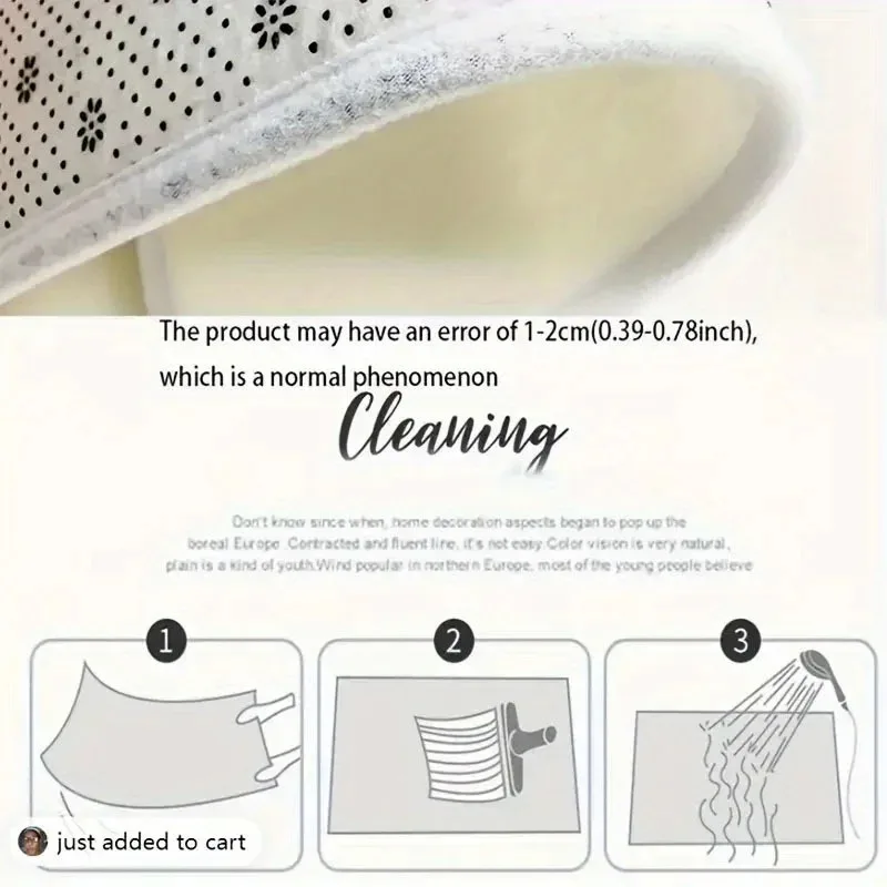 VIKAMA Alfombra creativa con estampado de letras, alfombra de cocina antideslizante lavable a máquina, adecuada para entradas de salas de estar y dormitorios
