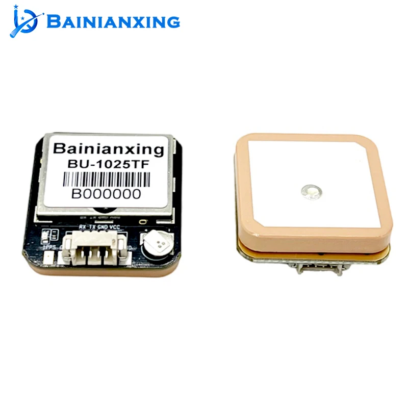 Bainianxing BU-1025TF GPS Module UBX-M10050-KB GNSS Module With Flash Memory and LED