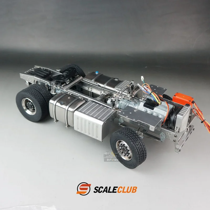 Scaleclub Model  1/14 For Mercedes Benz 1851 High Top 4x2 4x4 Metal Chassis  For Tamiya Rc Truck Trailer Car Diy Parts