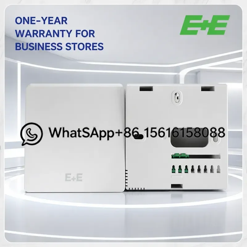 E+E Elektronik HTS201 M1A6 M1A3D1 Indoor Wall Mounted Temperature Humidity Sensor EE10 Compatible High Precision HVAC Monitor