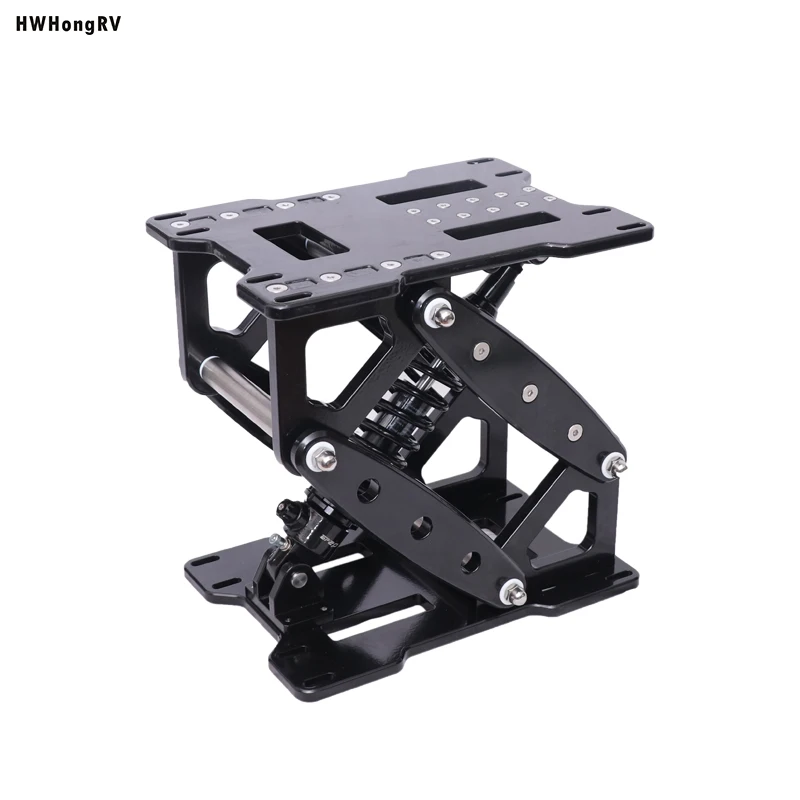 Rv Heavy Duty 200kg Load Marine Seat Suspension Base Aluminum 6061-T6 Shock Absorbing Pedestal for Yacht Boat