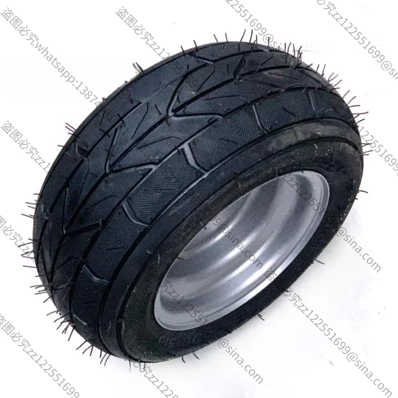 Suitable for Kart ATV 10X6.00-5.5 Inch 6 Inch Road Vacuum Tire Wheel