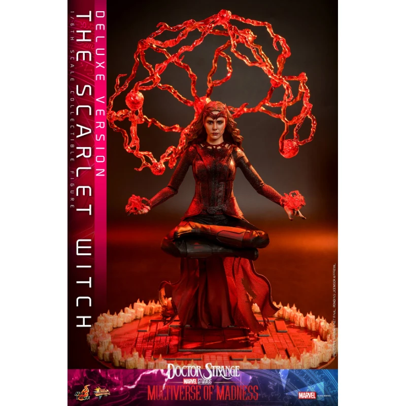 In Stock HotToys MMS652 MMS653 Doctor Strange 2 Scarlet Witch 1/6 Animation Action Figure Toy Gift Model Collection Hobby