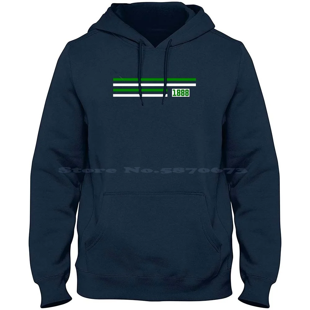 Fc-Since 1888 100% Cotton Hoodie T Shirt Fc Glasgow Jock Stein Irish Scottish Scotland Ireland Bhoys Hail Hail Paradise Park