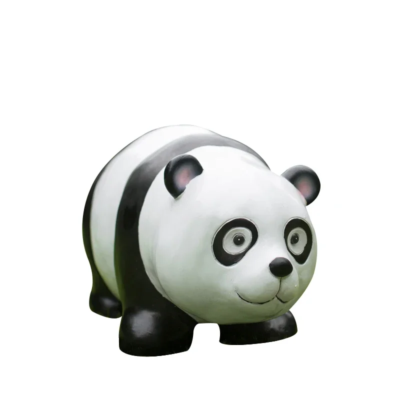 

Garden Ornaments, Courtyard Decoration, Simulated Giant Panda Ornaments, Garden Landscape Handicrafts, Fiberglass Sculptures