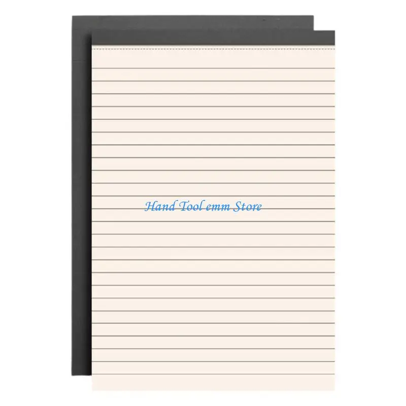 H37F Notebook Lined Paper Note Pad Multiple Page Type Tear Resistant Portable School Office Essential Tool