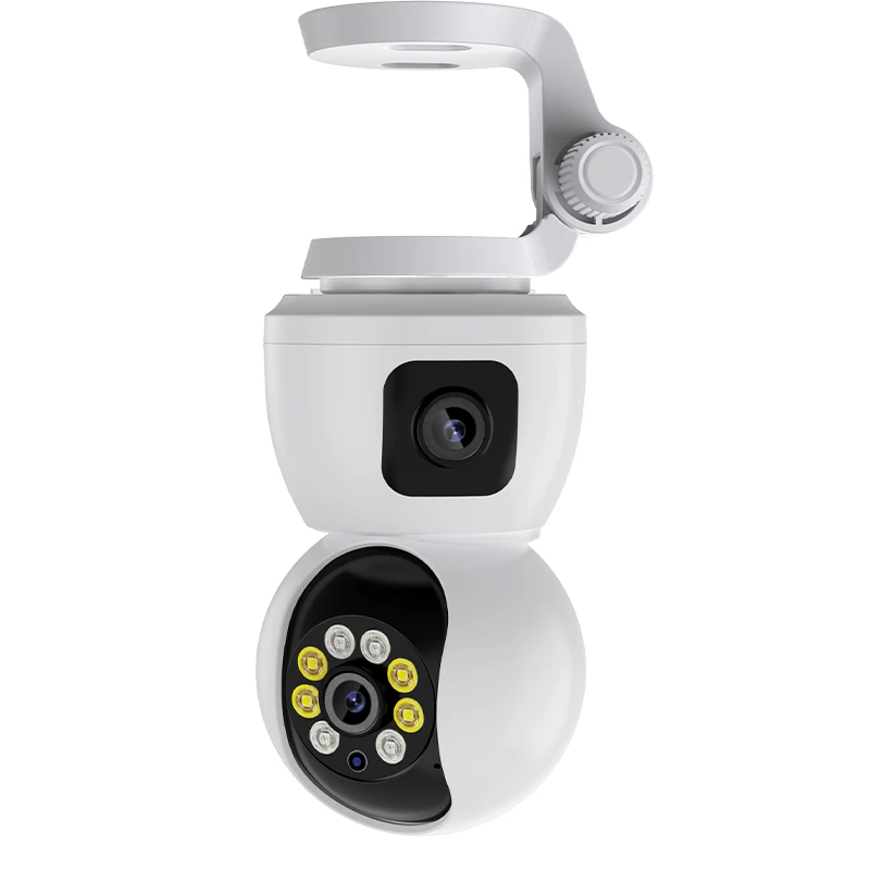 Imagem -05 - Icsee-mini Câmera Cctv Interior sem Fio com Lente Dupla Visão Noturna Colorida Proteção de Segurança Wifi 6mp