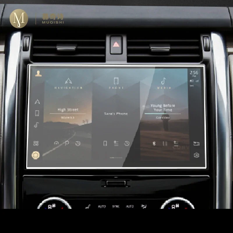 For Land Rover Discovery 5 2021-2023 Car center console LCD screen tempering glass protective film Anti scratch Radio glass film