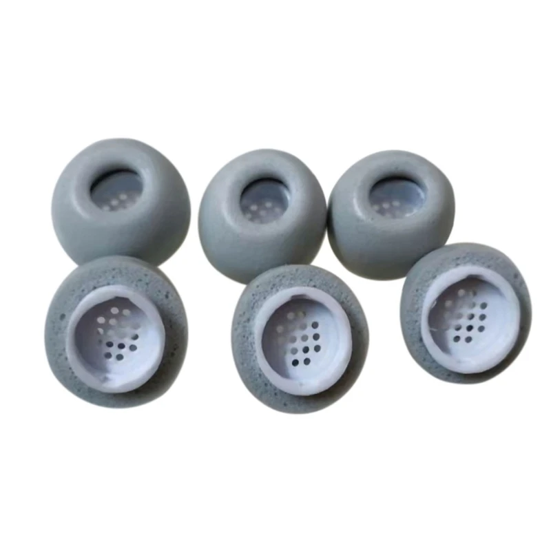 Soft Ergonomic Memory Foam Sponge Earbud Tip Covers Protector Case Sleeve Enhancing Stability Sound for Buds 3 Headphone