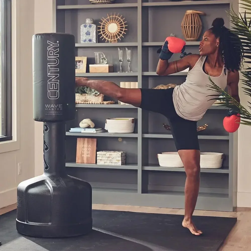 Retractable Heavy-Duty Freestanding Punching Bag