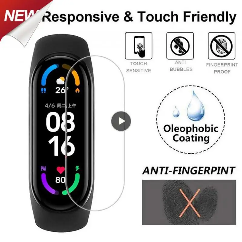 Protective Cover Explosionproof Film Film Scratch-resistant Soft Screen Protectors Smartwatch Accessories