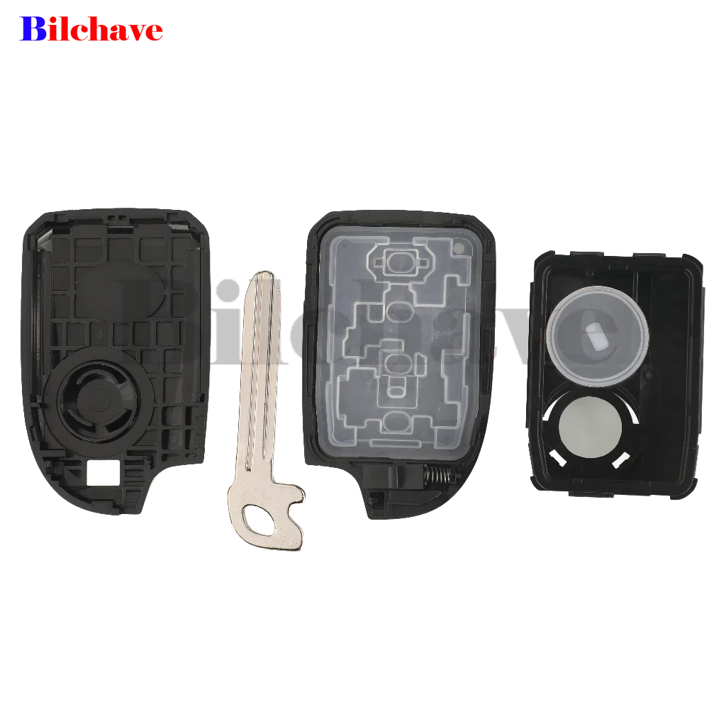 JYQ Ersatz-Smartkey-Gehäuse für Toyota Prote Yaris Hiace Spade Sinnea Vios, inklusive 2 Stück Tastenplatinen als Geschenk. – Detail 6
