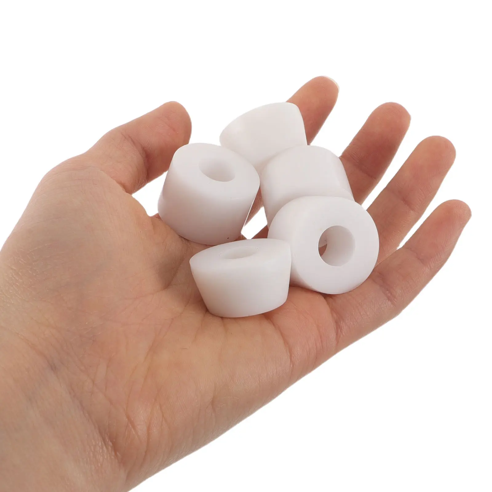 

10Pcs Skateboard Shock Absorbers PU Bushings for Longboards Roller Skates Shock Absorbing Pads Quad Skates Impact Protection