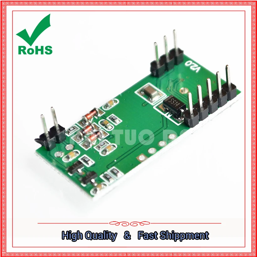 MCU RDM6300 ID Card Reader Module RFID Radio Module UART Serial Output Board
