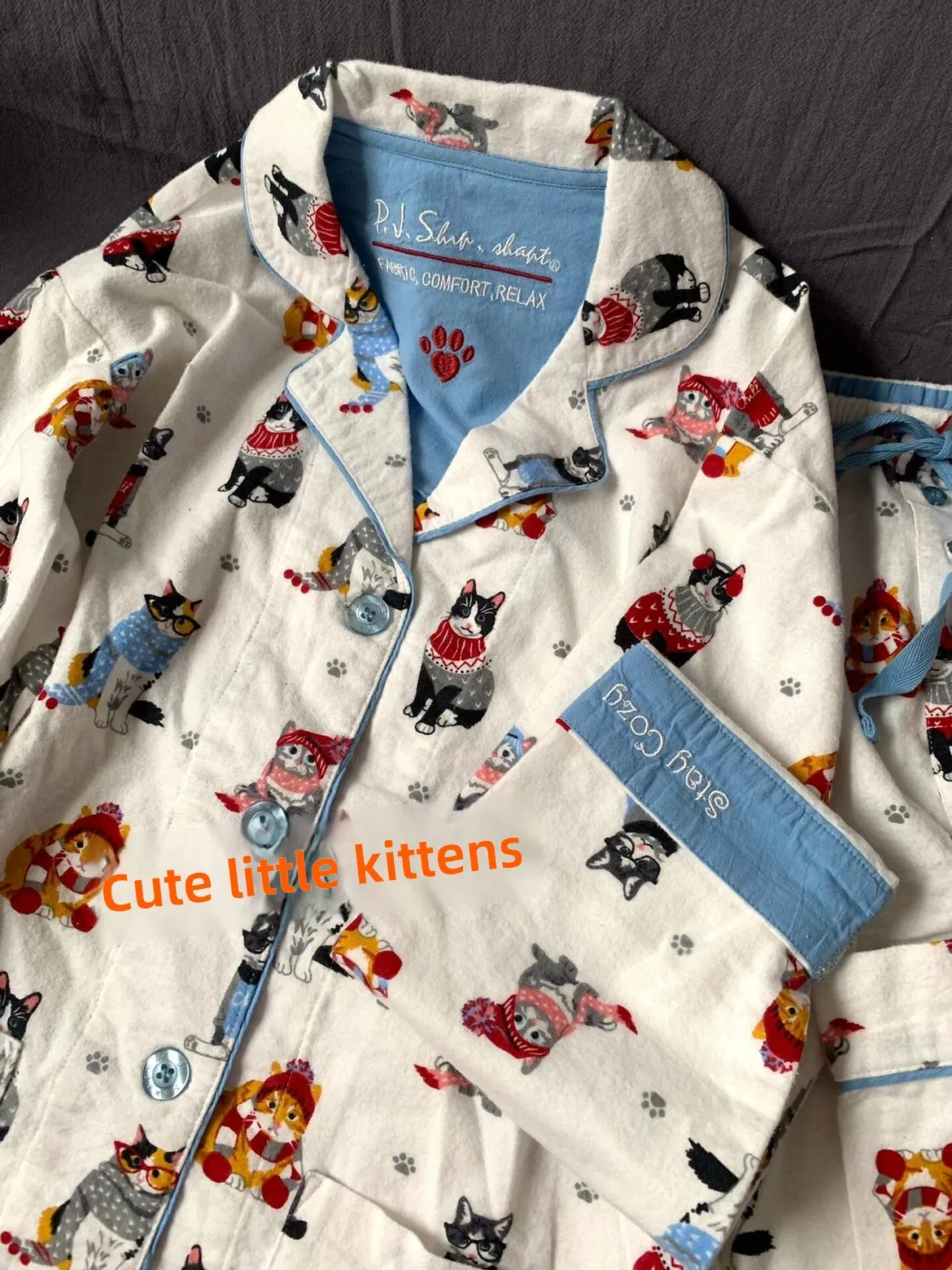 Pure Cotton Fleece Pajamas Long Sleeve Home Clothes for Men And Women Spring Autumn Winter New Style plus Size Couples Set