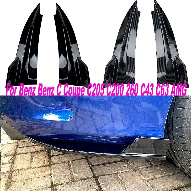 Applicable to Mercedes-Benz C Coupe C205 C200 260 C43 C63 AMG 2015-21 Rear Cornerite Modification