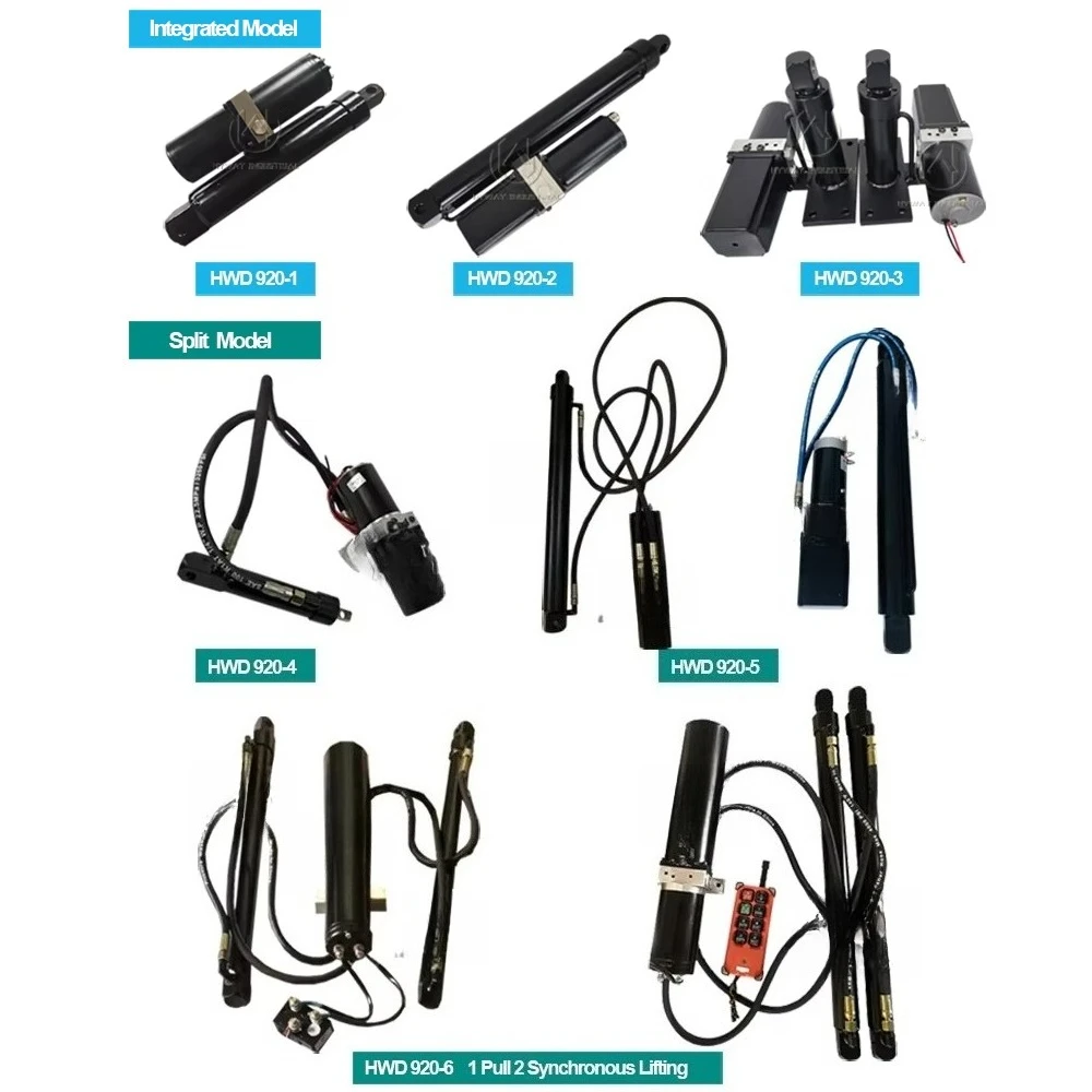 8000N 20000N 40000N 50000N 60000N 12V 24V 36V 48V 110V 220V Industrial Electric Hydraulic Linear Actuator Push Rod Heavy Duty