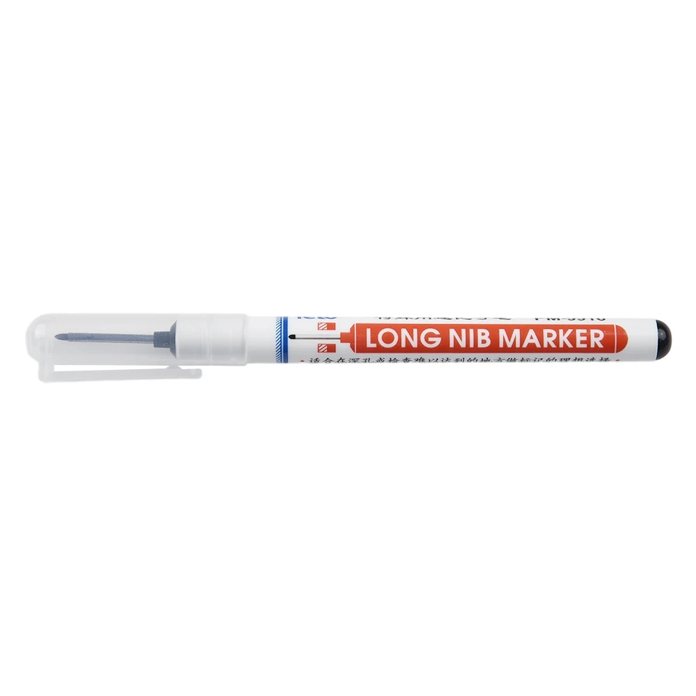 Tool Marker Pen High Hardness Markers Oil-based Markers Plastic + Carbon Nib Tile Markers Woodworking Pens Brand New