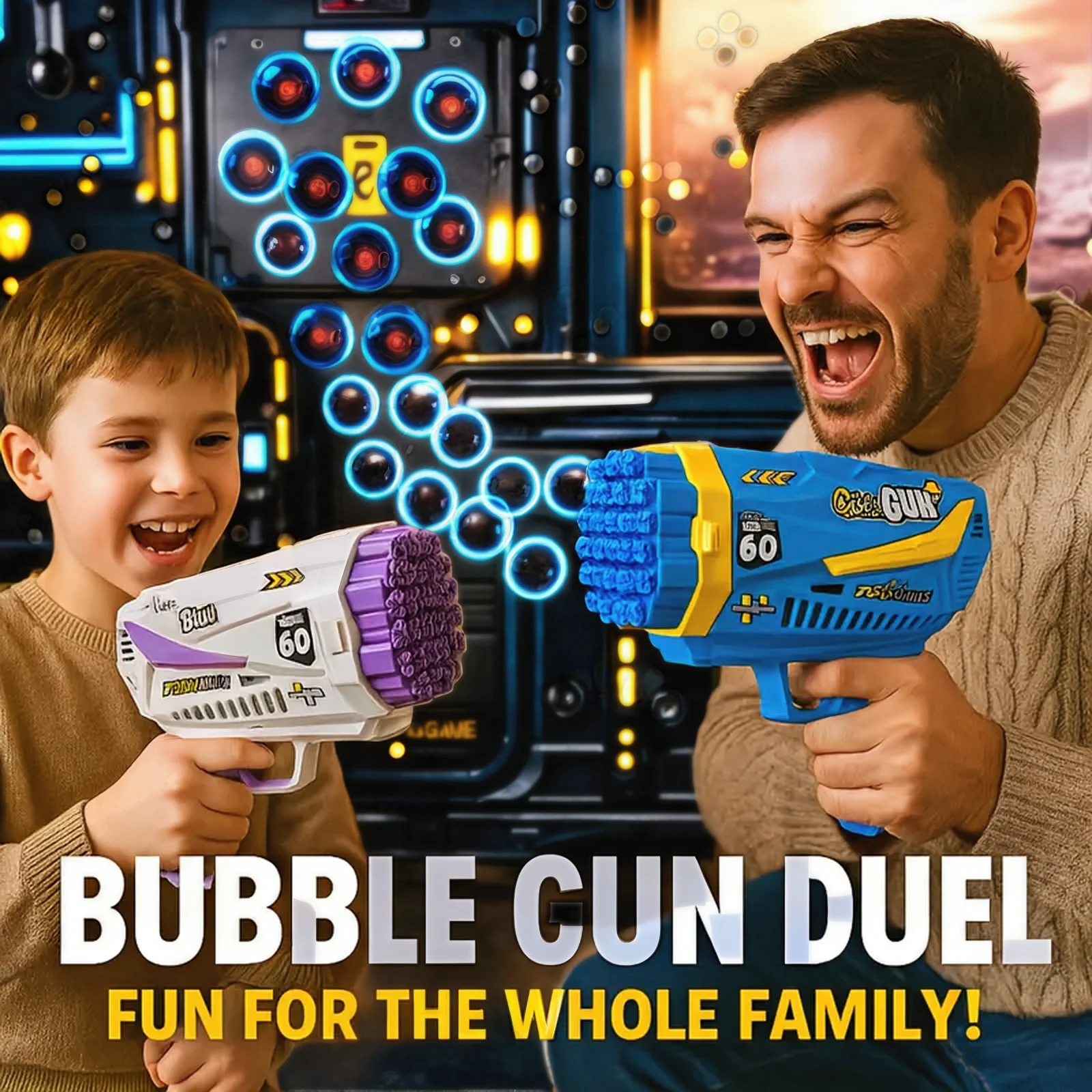 

American Most Popular Product, Children's Bubble Machine, Toy Water Bubble Gun, Beach Toy, Outdoor Boys' And Girls' Favorite Bub