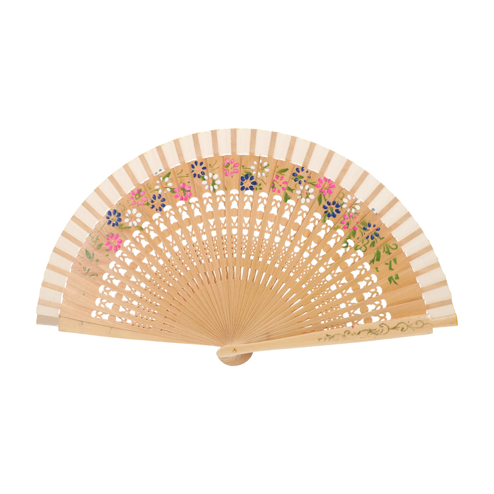 

Fan Retro Folding Fans Party Favors Decorations Foldable Handheld Chinese for Wedding Guests