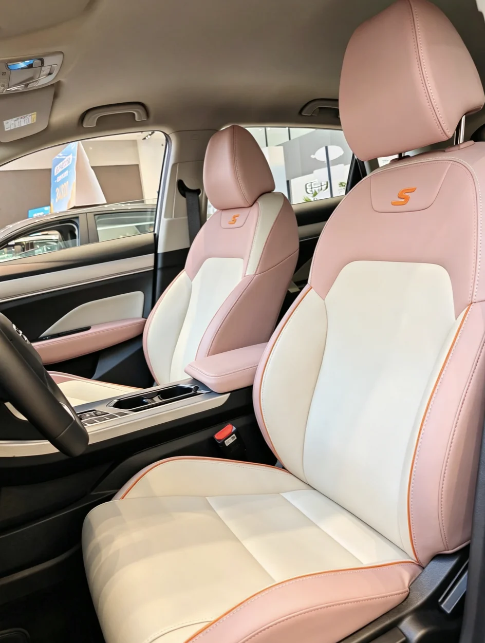 Für Geely Coolray 2019~2025 Maßgefertigte Autositzbezüge Luxuriöses Nappaleder 100% Passgenau Innenraumzubehör 360 ° Vollständige Abdeckung – Detail 7