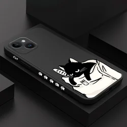 Bread Cat Phone Case For iPhone 17 17 Air 16 16e 15 14 13 12 11 X XR XS Plus Pro Max Mini Silicone Cover