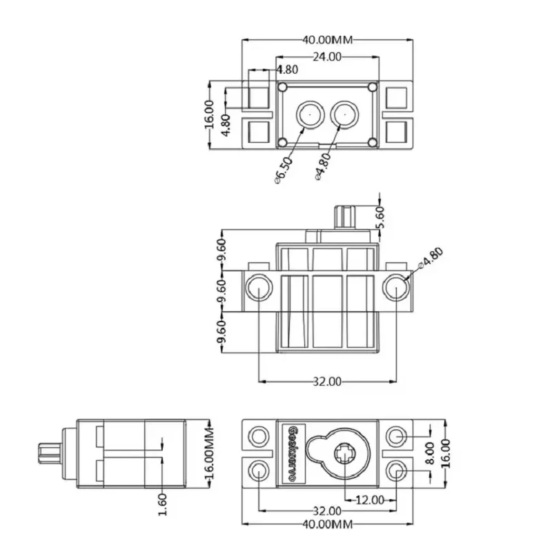 Программируемый сервопривод Geekservo 270 градусов для микробит смарт-автомобиля 3-5 в версия рулевого механизма для детей обучающая игрушка с Legoeds