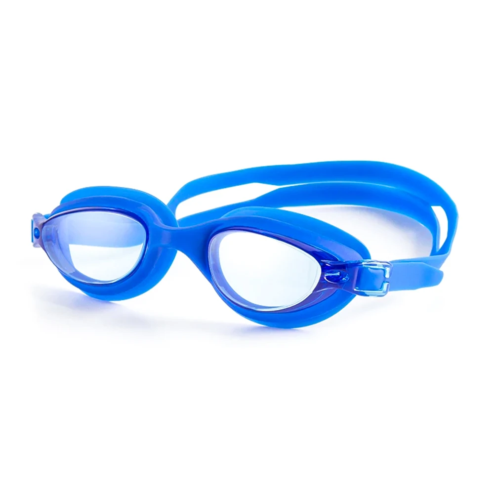 

Good Price Adults Waterproof UV Protection Multi-Color Anti-Fog Swimming Goggles with Silicon Strap In-Stock