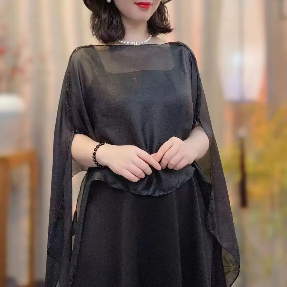 

New Fashion Pure Color Women Shawl Chiffon Evening Prom Cape Coats Jackets Capes Women Girls