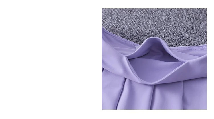 Schnell trocknende, plissierte Tennisröcke für Damen mit mittlerer Taille, niedliche sportliche Workout-Laufsport-Golf-Skorts – Detail 4