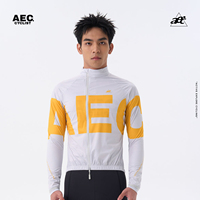 AEC Men's Bicycle Jacket Autumn Windbreaker Long Sleeve Zipper Bike Coats JingSu Series Windproof Road Bike Clothing