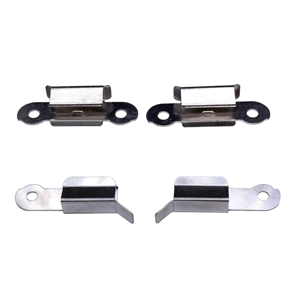 

4 Pcs Hot Bed Glass Platform Clips Stainless Steel Smooth Surface 3D Printer Accessories Glass Retainer