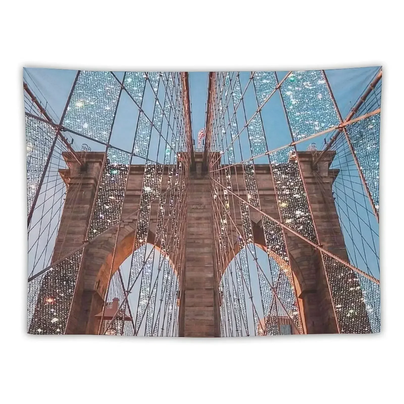 

Brooklyn Bridge Print Vol 4 Tapestry Decoration Bedroom Home Decoration Cute Room Decor Room Decoration Aesthetic Tapestry