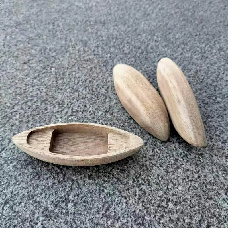New-Ocean Landscape Wooden Boat Model Mini Canoe Vintage Decor Fishing Boat Decor Handcrafts Miniatures Boat Model Ornaments