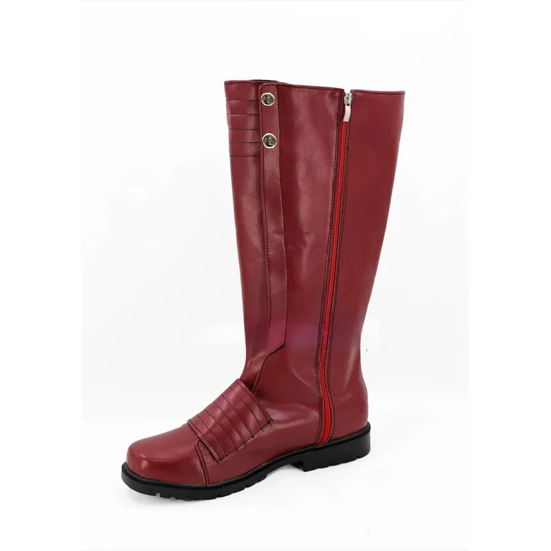 

A;3\v,7'd/Anime Cosplay Shoes Jay Garrick Boots Halloween Party Costume Accessories Custom Made6'b\7.n;8/