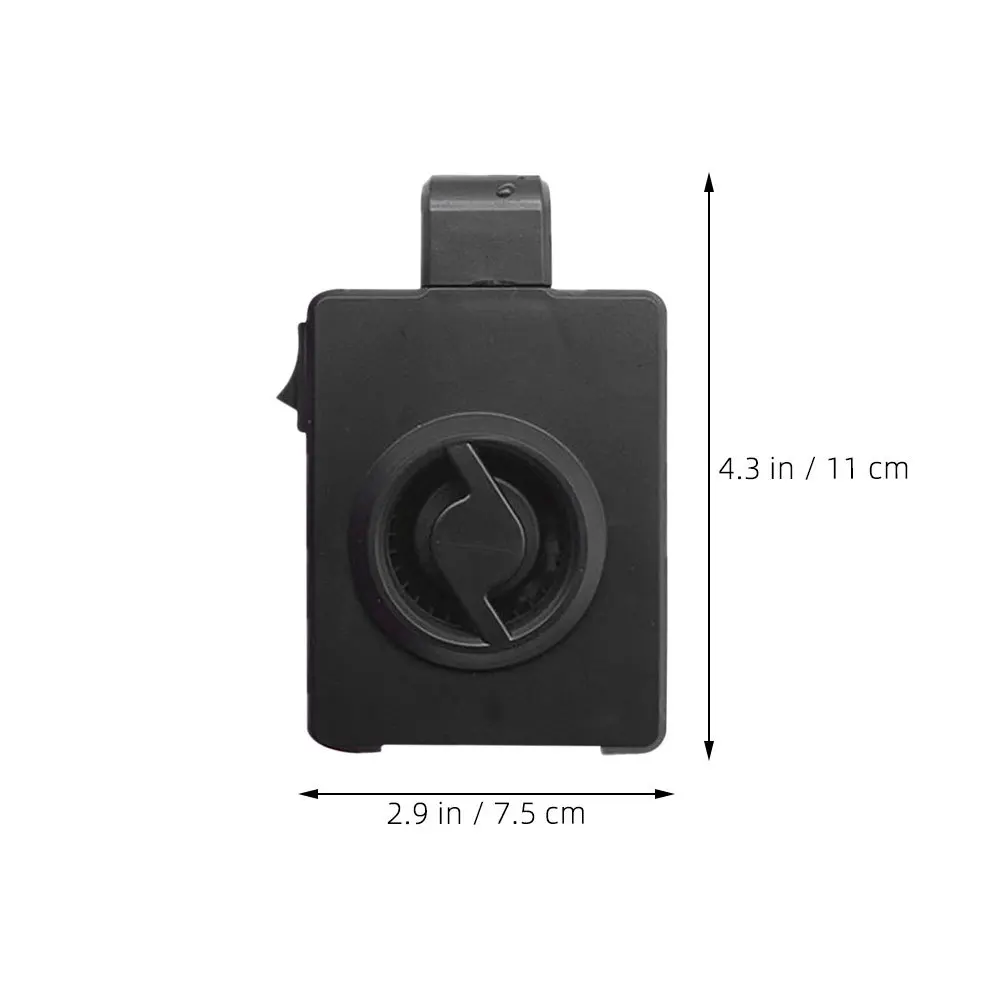 Mini Cooling Fan Fish Tank Temperature Controller Durable Plastic Practical for Under 45 Cm Tanks